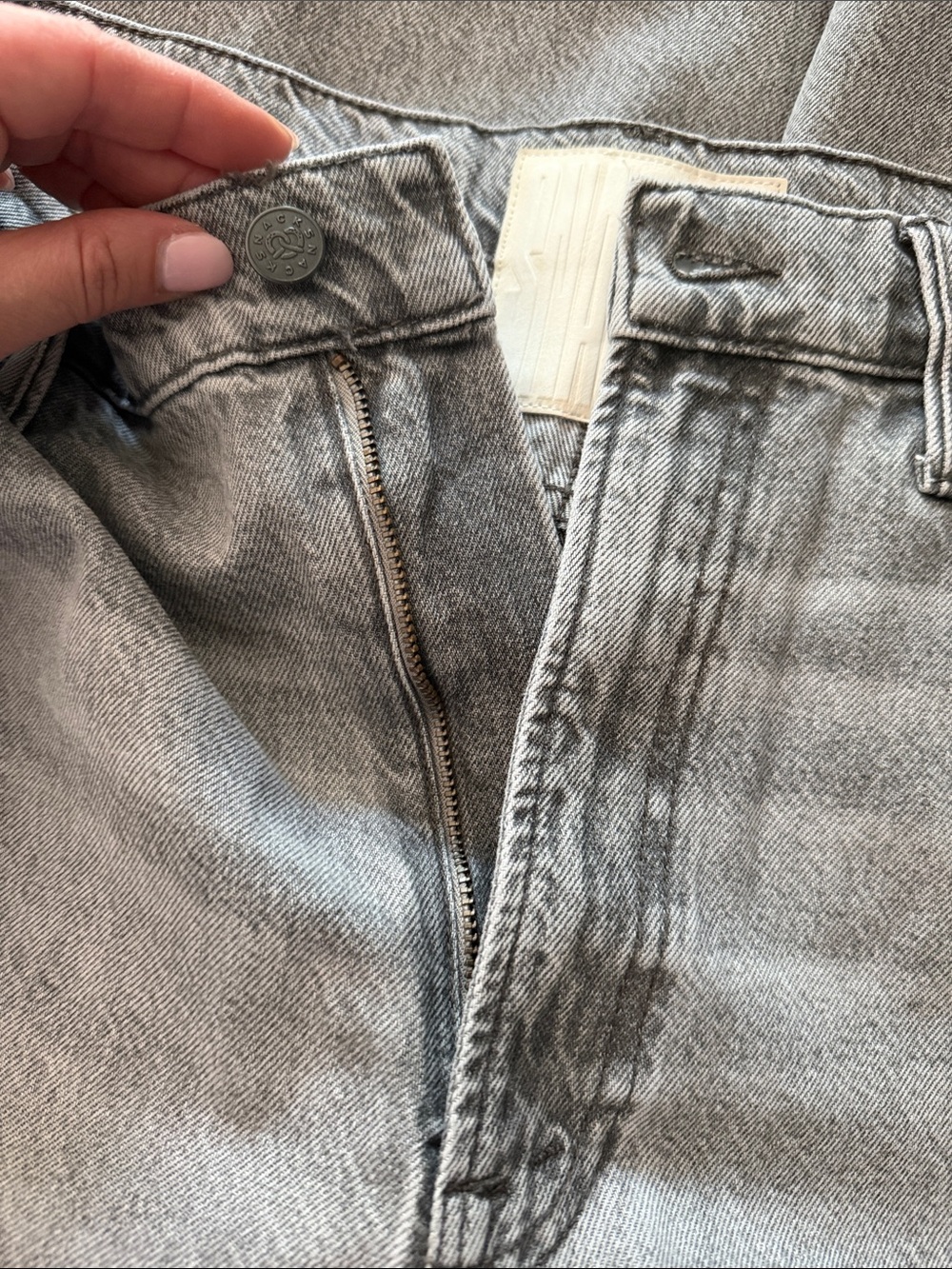 BNWT MOTHER The Pony Keg High-Rise Barrel Jeans - Picture 12 of 12
